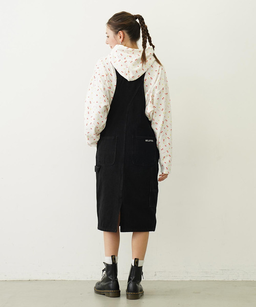 MILKFED ワークスタイルサロペットスカート　ワンピース MILKFED.｜WORK STYLE SALOPETTE SKIRT MILKFED. | Rakuten