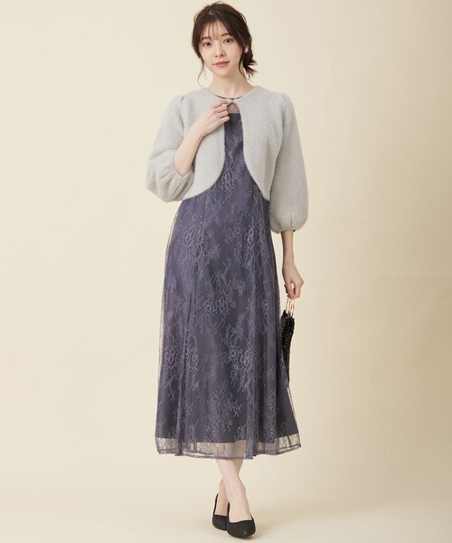 ドレス 「Lily Calin」クラシックナローレース ドレス_5