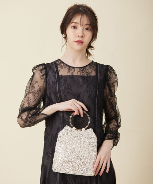 ドレス 「Lily Calin」クラシックナローレース ドレス_8