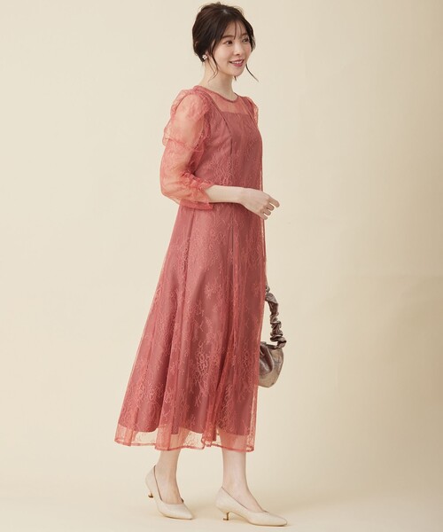 ドレス 「Lily Calin」クラシックナローレース ドレス_10