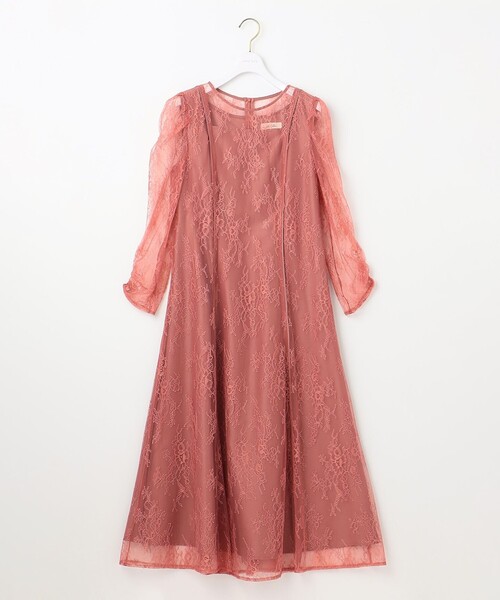 ドレス 「Lily Calin」クラシックナローレース ドレス_13