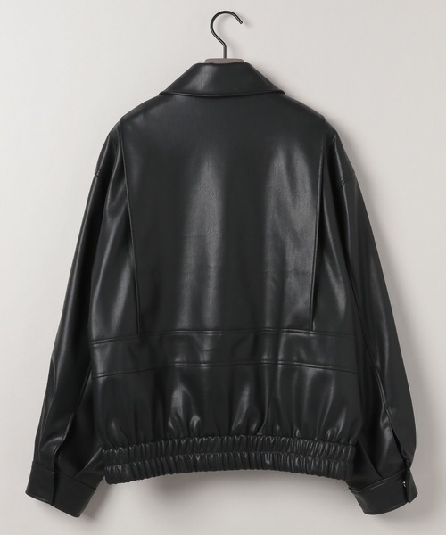 ブルゾン アウター 「eL」Leather Blouson/287459 レディース | ブランド登録なし | 14