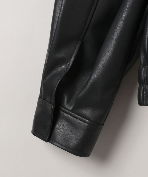 ブルゾン アウター 「eL」Leather Blouson/287459 レディース | ブランド登録なし | 17