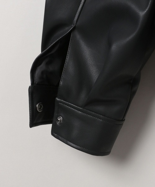 ブルゾン アウター 「eL」Leather Blouson/287459 レディース | ブランド登録なし | 18