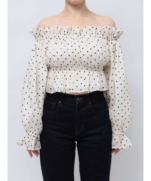 MERCURYDUO（マーキュリーデュオ） ブラウス シャツ 2WAYオフショル