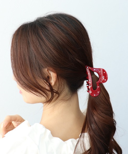 Three Four Time（スリーフォータイム） ヘアクリップ マルチストーン
