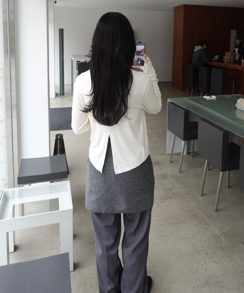 HEILIS tシャツ 「Nao Original」2WAYスリットカットソー