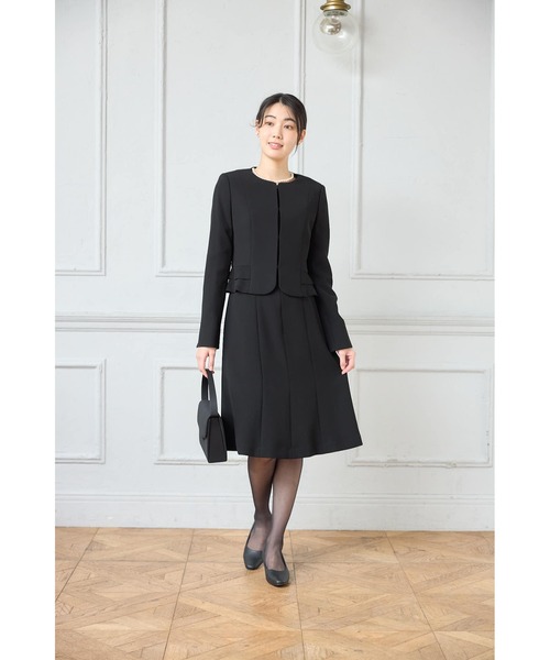スカートスーツ 「WEB限定フォーマル」ティアードジャケット