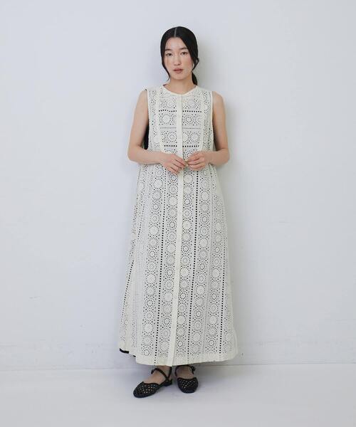 conges payes ADIEU TRISTESSE リネン100ワンピース conges payes ADIEU TRISTESSE ワンピース 綿シャーリング