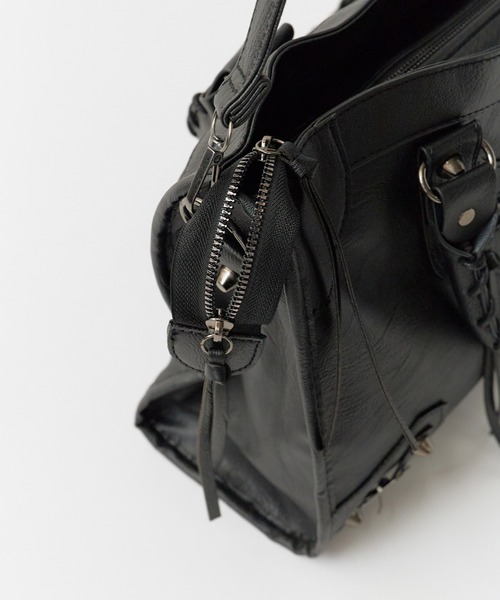 Theater code ショルダーバッグ 2WAY Fringe Leather Shoulder