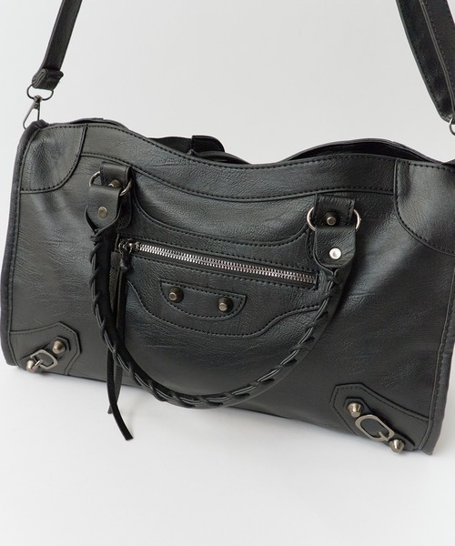 Theater code ショルダーバッグ 2WAY Fringe Leather Shoulder