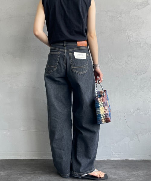 未使用　美品　ハク　スーパーハッカ　デニムパンツ ジーンズ　濃紺　匿名配送 HYKE ハイク CLASSIC STRAIGHT デニム パンツ 濃紺 29 - メルカリ
