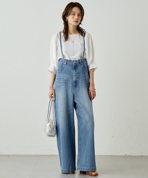 ブラウス シャツ シアーパフブラウス レディース Loungedress ブラウス シャツ シアーパフブラウス レディース