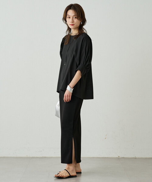 Loungedress ブラウス シャツ シアーパフブラウス レディース