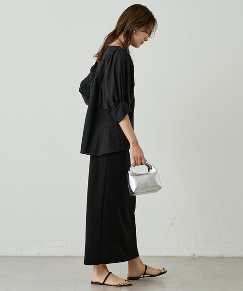 日本製Laundressラウンジドレスふんわりシアーブラウス と他1点 セール】シアーパフブラウス（シャツ/ブラウス）｜LOUNGEDRESS