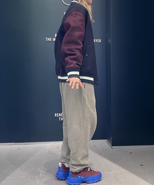 LACOSTE（ラコステ） スタジャン 52 ダークネイビー メンズ : ZOZOTOWN