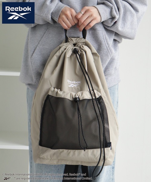 ジョンロブ カーキ ドローストリングショルダーバッグ シューズバッグ レザー Leather Drawstring Bag / レザードローストリングバッグ