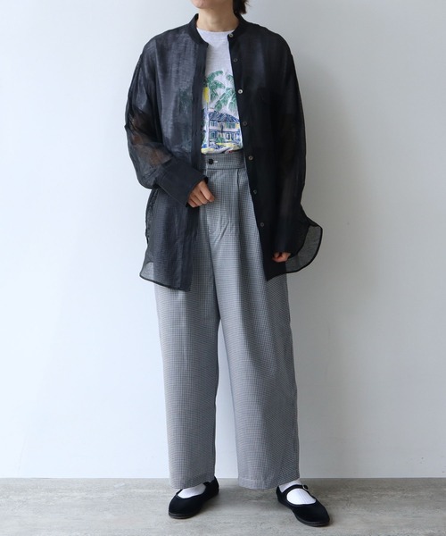 yuni ブラウス シャツ カールマイヤー moe sleeves レディース