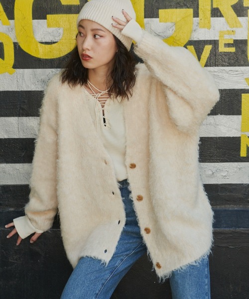 Auntie Rosa Holiday（アンティローザホリデー） ニットカーディガン