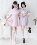 ワンピース 夏 半袖 推し色アイドルデザインワ...の詳細画像1