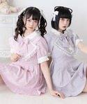 ワンピース 夏 半袖 推し色アイドルデザインワ...の詳細画像5