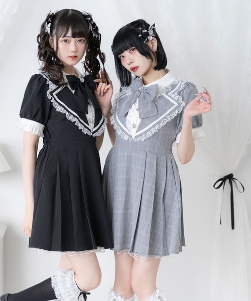 ♪デザイン変形ワンピース♪美品♪ DearMyLove ワンピース 推し色アイドルデザインワンピース