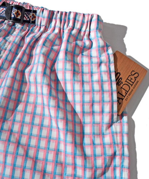 ALDIES（アールディーズ） パンツ Check Short Pants / チェック