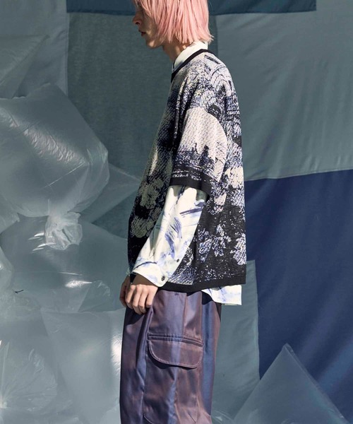 MAISON SPECIAL tシャツ 「UNISEX」Prime-Over Landscape