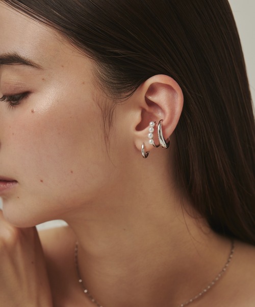 【専用】ミニ薔薇 イヤーカフ・ネックレスおまとめ miniministore ネックレス バラモチーフ アクセサリー