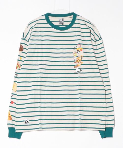 CHUMS（チャムス） tシャツ ロンT/長袖Tシャツ バックプリント CH01