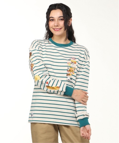 CHUMS（チャムス） tシャツ ロンT/長袖Tシャツ バックプリント CH01