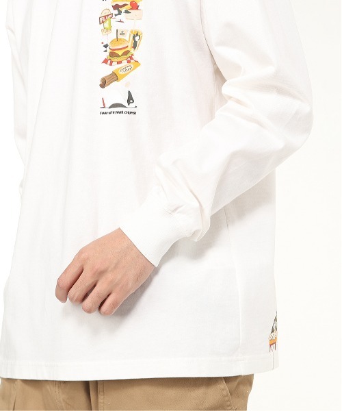 CHUMS（チャムス） tシャツ ロンT/長袖Tシャツ バックプリント CH01