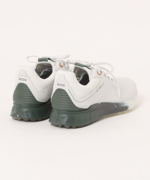 【新品未使用】定価3.５万円　ECCO W GOLF S-THREE ECCO Golf S Three メンズ レザーGore-Texゴルフシューズ | ブラック