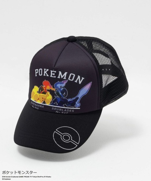 【レア】日本未発売モデル　US版 ポケットモンスター　キャップ　キッズ用 キャップ 帽子 ポケットモンスター メッシュキャップ キッズ