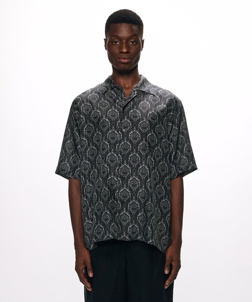 marka（マーカ） シャツ SILK OPEN COLLAR SHIRT メンズ : ZOZOTOWN
