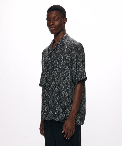 marka（マーカ） シャツ SILK OPEN COLLAR SHIRT メンズ : ZOZOTOWN