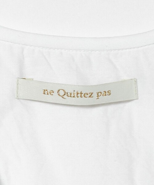 NE QUITTEZ PAS! ベスト ジレ 「別注」「ne Quittez pas」レース
