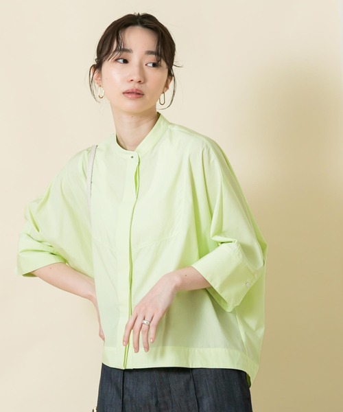 「Gready Brilliant」 ドルマンスリーブブラウス 38 レモンイエロー レディース
