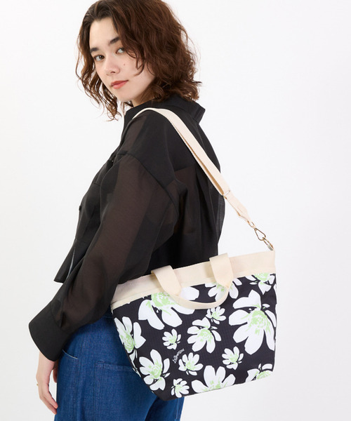 LeSportsac トートバッグ BUCKET TOTE トロピカルガーデン