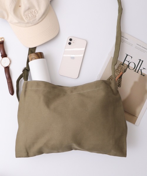 TRUSS（トラス） ショルダーバッグ バッグ キャンバスミュゼットバッグ