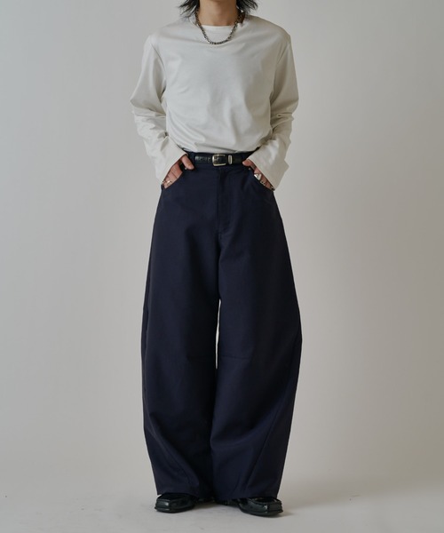 【美品】Lui’s カーブスラックス　M　メンズ　パンツ Lui's（ルイス） スラックス アクティブカーブパンツ メンズ