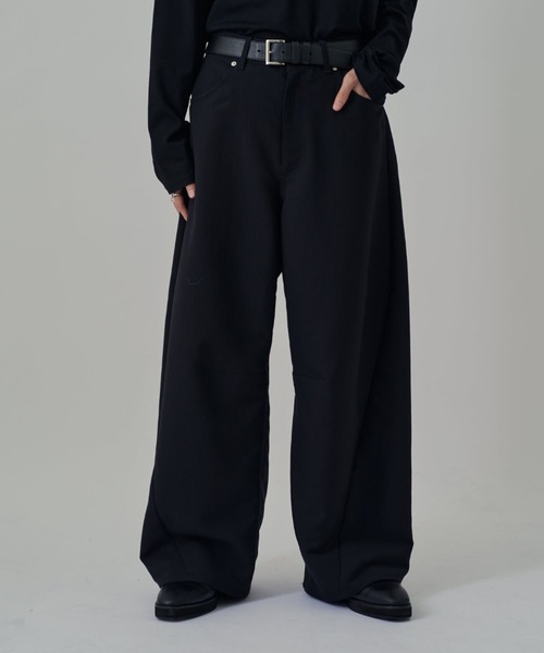 Lui's（ルイス） スラックス アクティブカーブパンツ メンズ