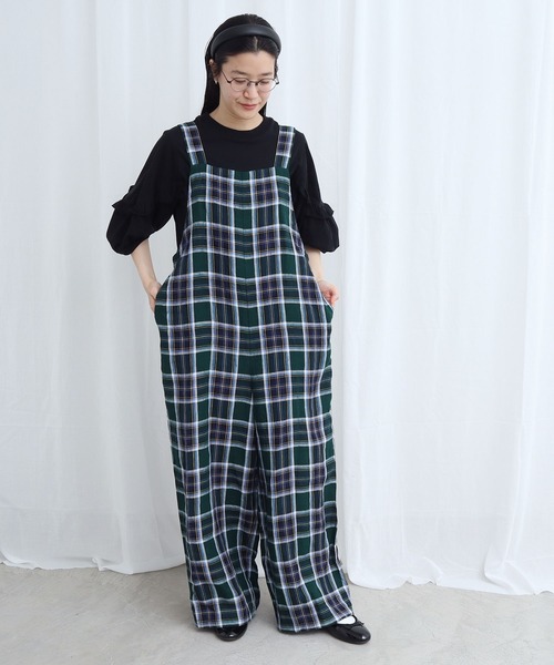 fig London（フィグロンドン） サロペット オーバーオール ○Olive