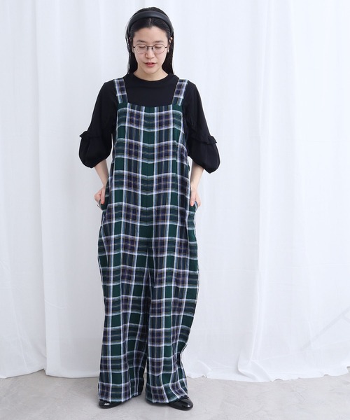 fig London（フィグロンドン） サロペット オーバーオール ○Olive