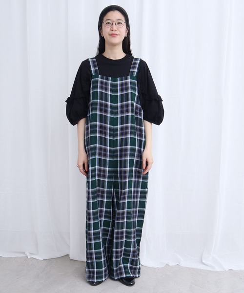 fig London（フィグロンドン） サロペット オーバーオール ○Olive