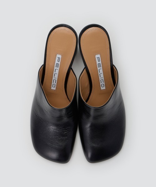 PELLICO（ペリーコ） サンダル VOLA ミュール 8.0cm BLACK レディース
