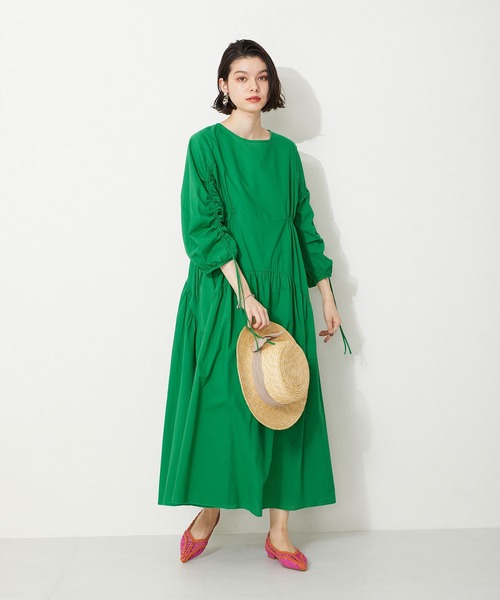 「ORiental TRaffic」 フラットパンプス 41 グリーン レディース