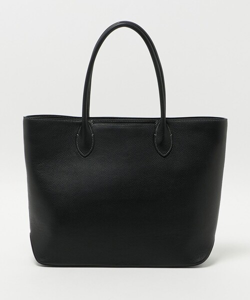 UNITED ARROWS｜ユナイテッドアローズ レザートートバッグ ブラック UNITED ARROWS（ユナイテッドアローズ）の「レザー トート