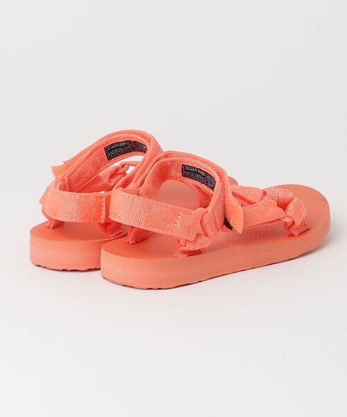 「Teva」 フラットサンダル 23cm オレンジ レディース_画像2