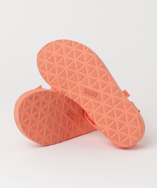 「Teva」 フラットサンダル 23cm オレンジ レディース_画像3